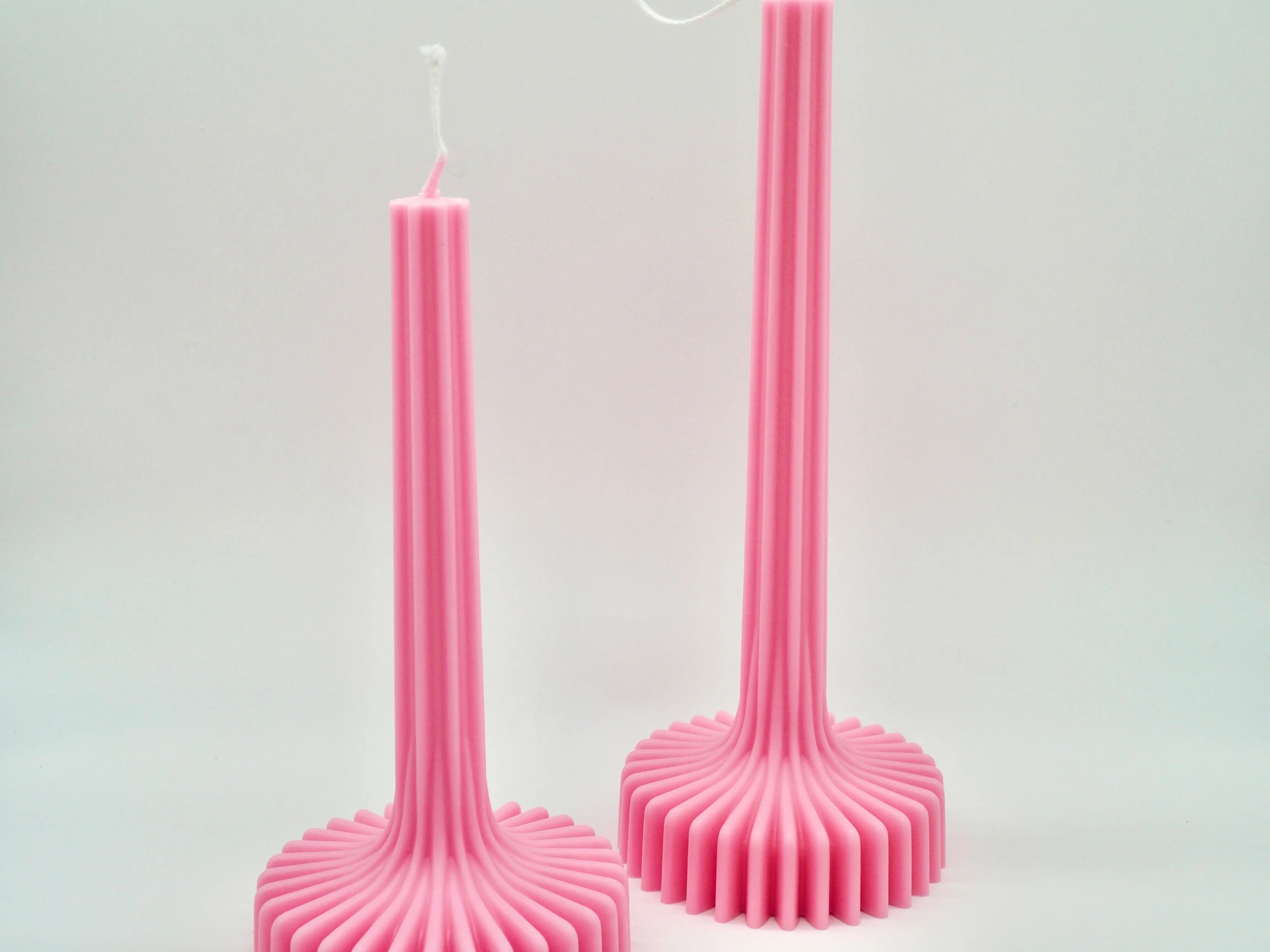 Flynn 2er Kerzen Set Standkerze Floma Candel & more Rosa