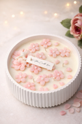 Peach Bloom/Duftkerze in Keramikschale Duftkerzen Floma Candle & More