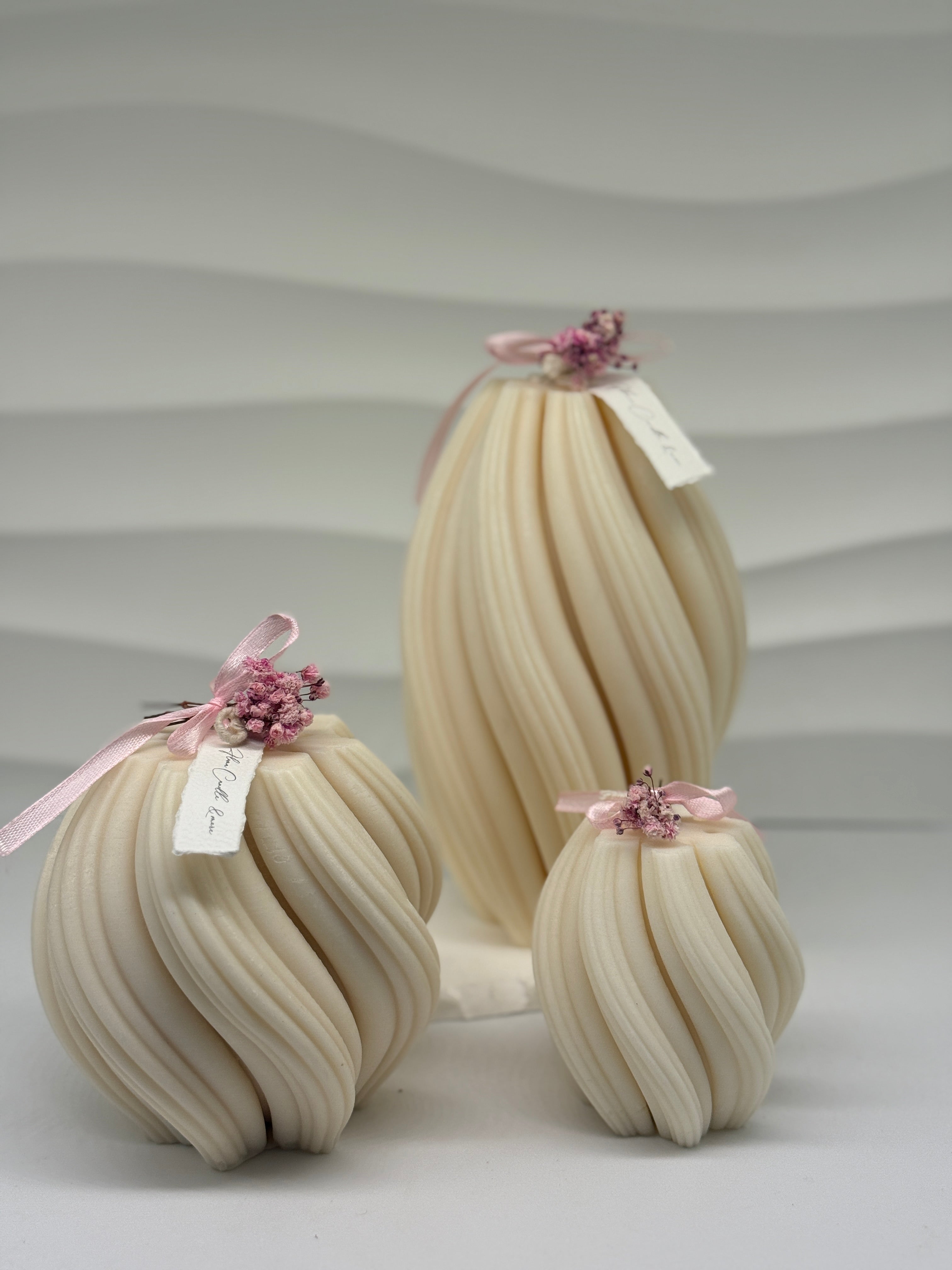 Flame / Handgefertigte Designkerzen aus Rapswachs – Nachhaltige Deko mit Stil Standkerze Floma Candel & more