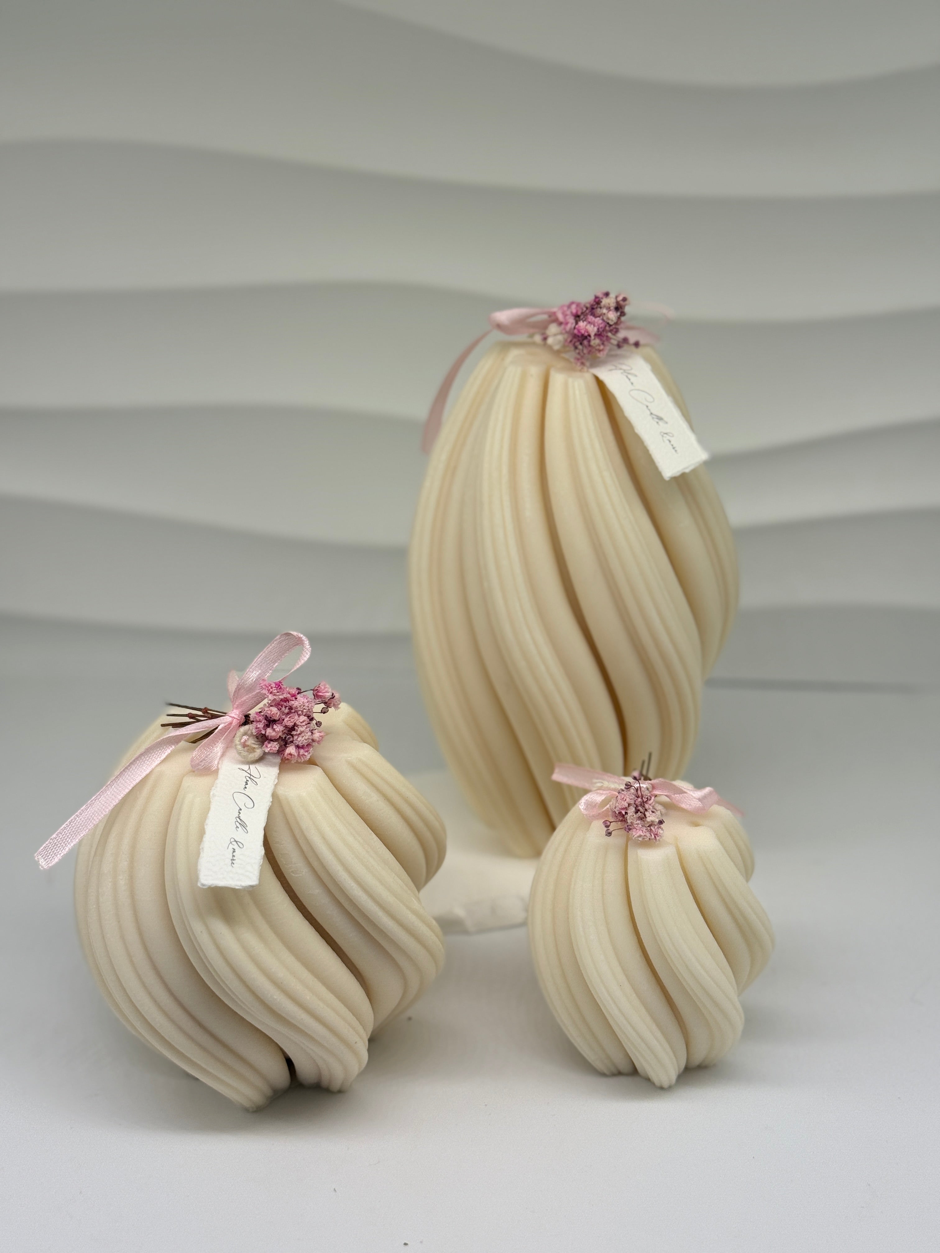 Flame / Handgefertigte Designkerzen aus Rapswachs – Nachhaltige Deko mit Stil Standkerze Floma Candel & more