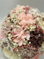 Kerzenblumenstrauss La Belle Flowerbox Floma Candle & More