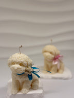 Hundewelpen Kerze Standkerze Floma Candle & More