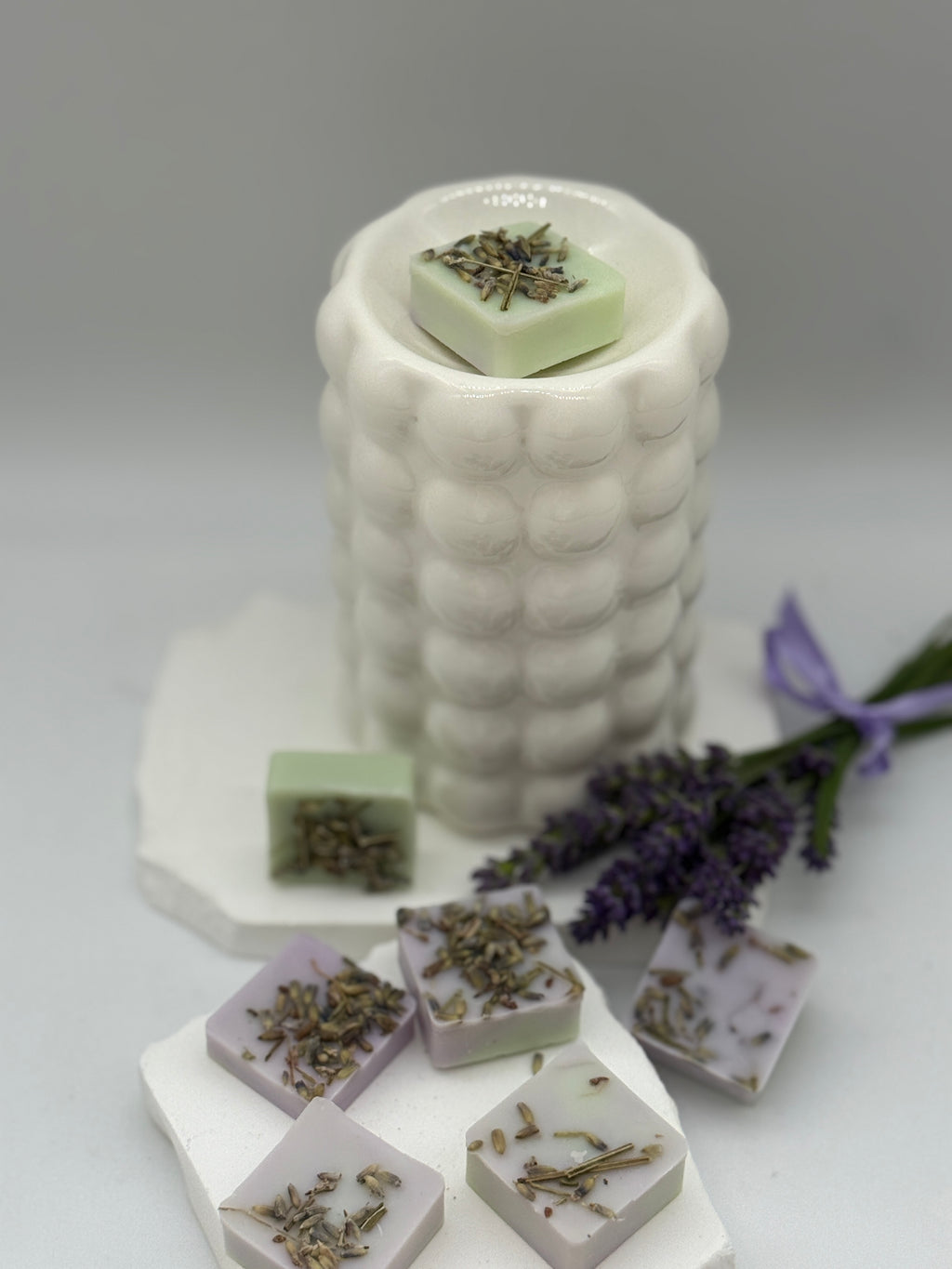 Lavendel Wax Melts 30 g aus Kokoswachs – Natürlicher Raumduft für entspannende Wohlfühlmomente Duftwachs Floma Candle & More