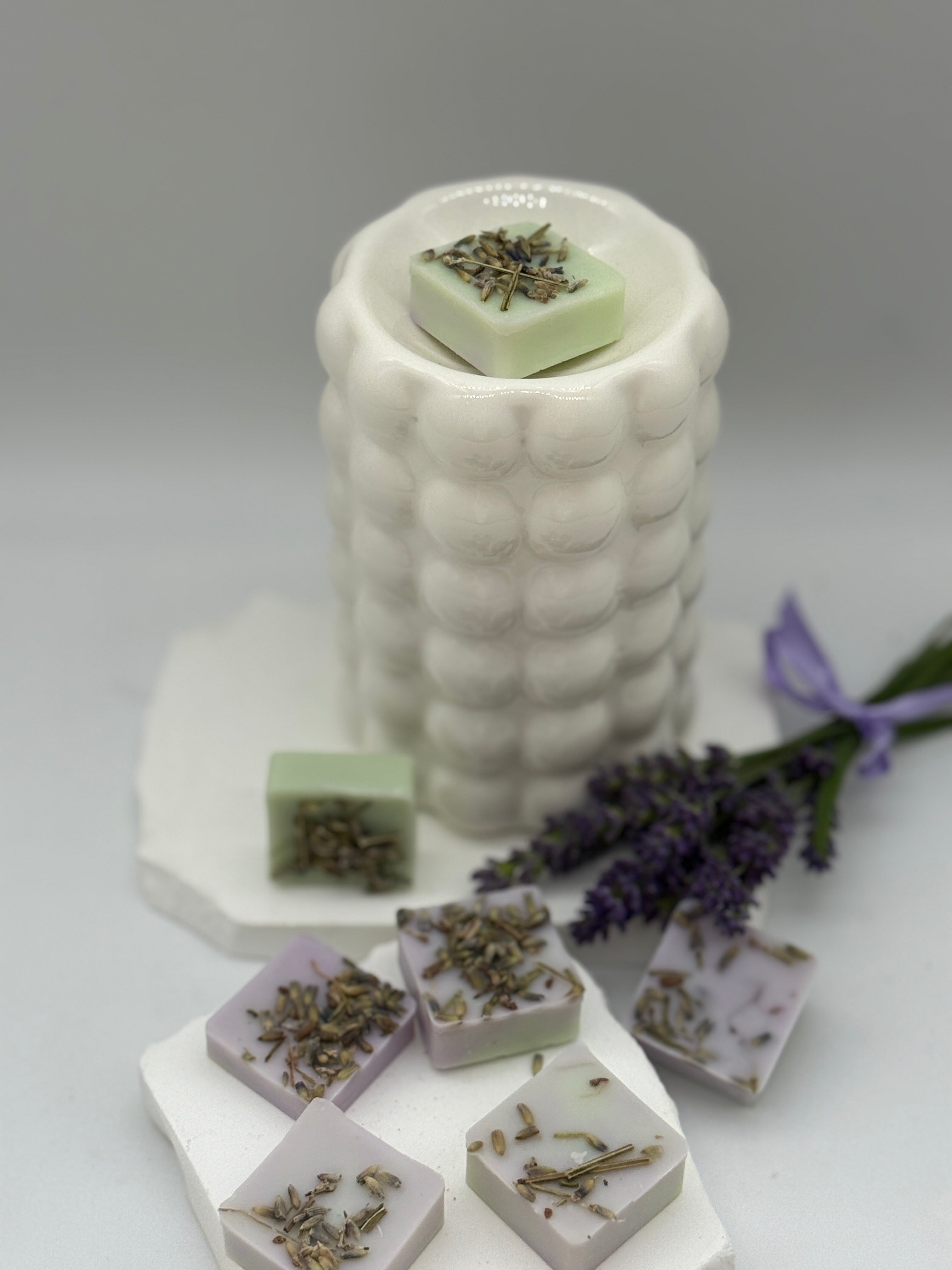 Lavendel Wax Melts 30 g aus Kokoswachs – Natürlicher Raumduft für entspannende Wohlfühlmomente Duftwachs Floma Candle & More