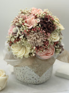 Kerzenblumenstrauss La Belle Flowerbox Floma Candle & More