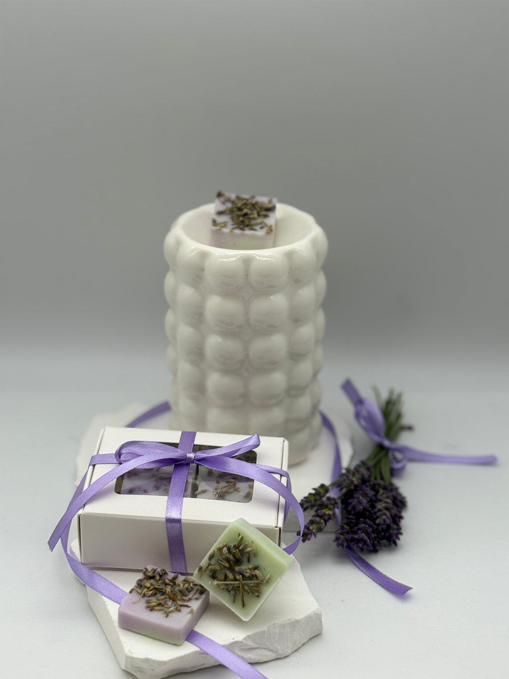 Lavendel Wax Melts 30 g aus Kokoswachs – Natürlicher Raumduft für entspannende Wohlfühlmomente Duftwachs Floma Candle & More