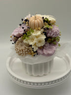 petite Fleur / Kerzenstrauss in handgefertigten Keramikgefäß Flowerbox Floma Candle & More