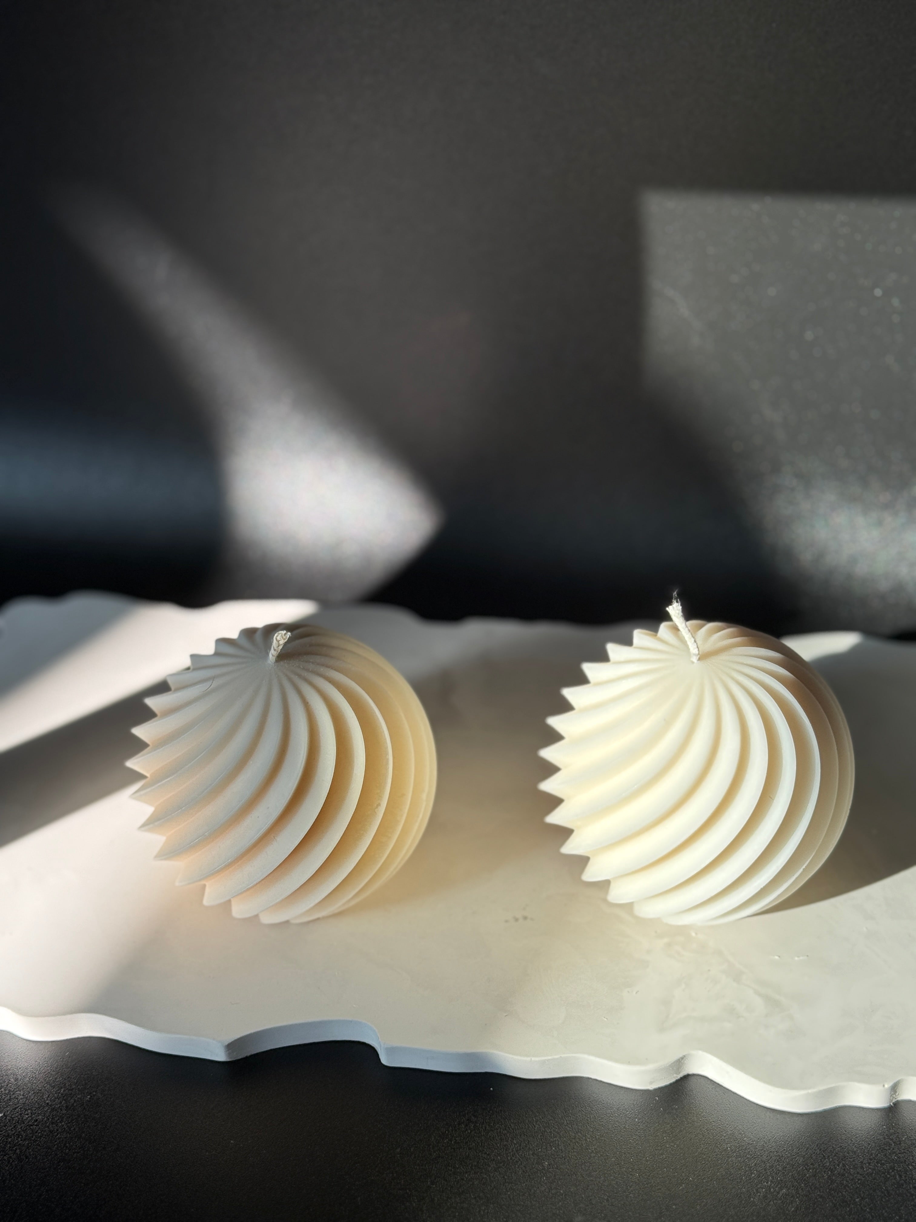 Swirl Kugelkerze Standkerze Floma Candel & more