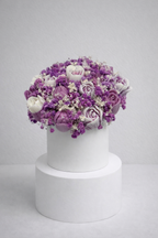 Kerzenblumenstrauß " Tulpe Berry " Flowerbox Floma Candle & More