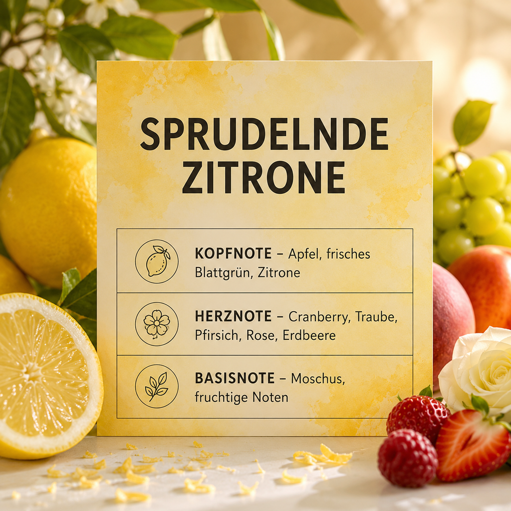 Zitronen Kerze Duftkerzen Floma Candle & More
