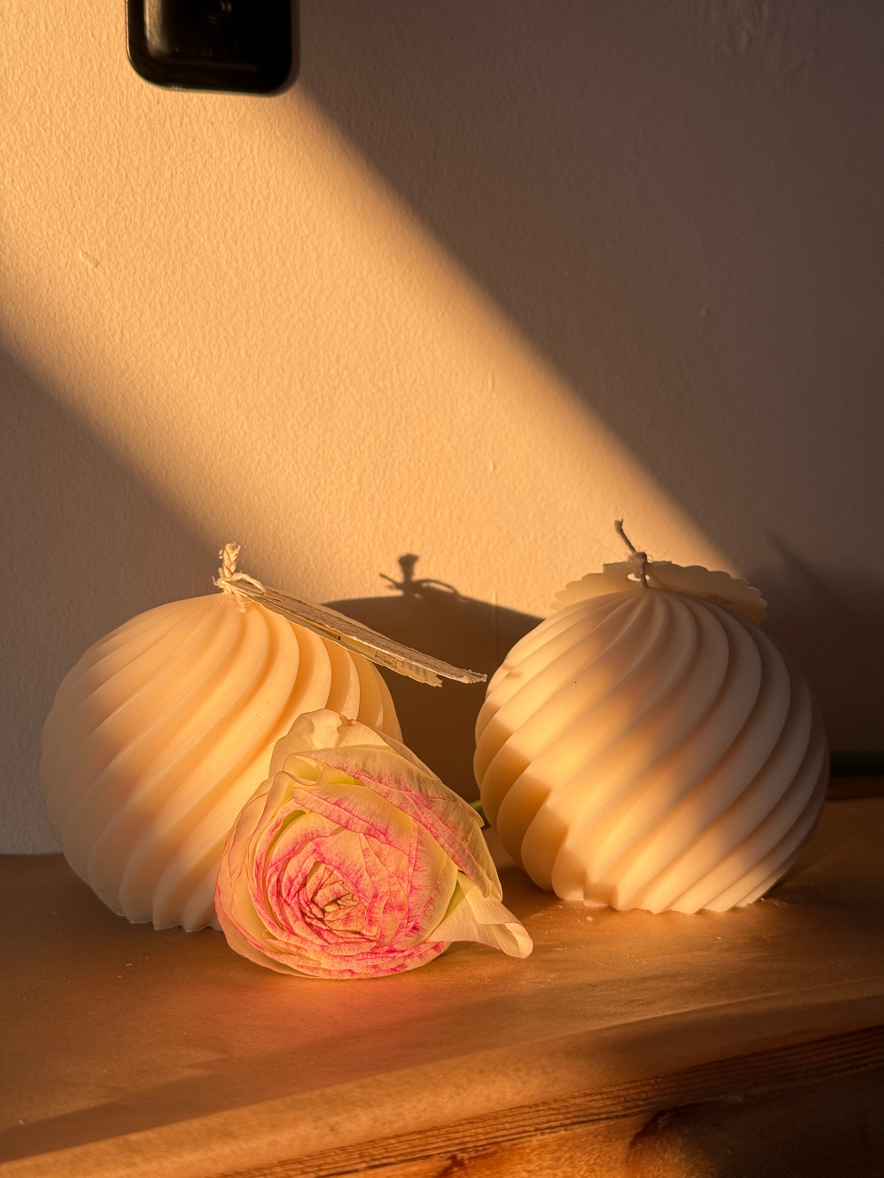 Swirl Kugelkerze Standkerze Floma Candel & more