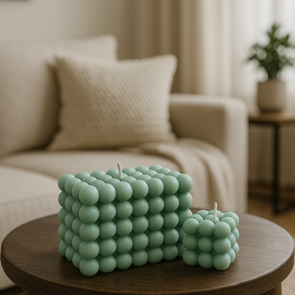 Bubble Block Kerze Standkerze Floma Candel & more