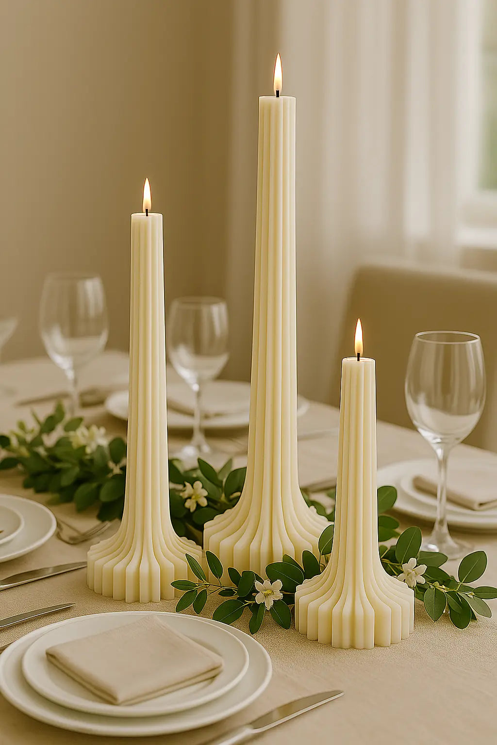 Flynn 2er Kerzen Set Standkerze Floma Candel & more