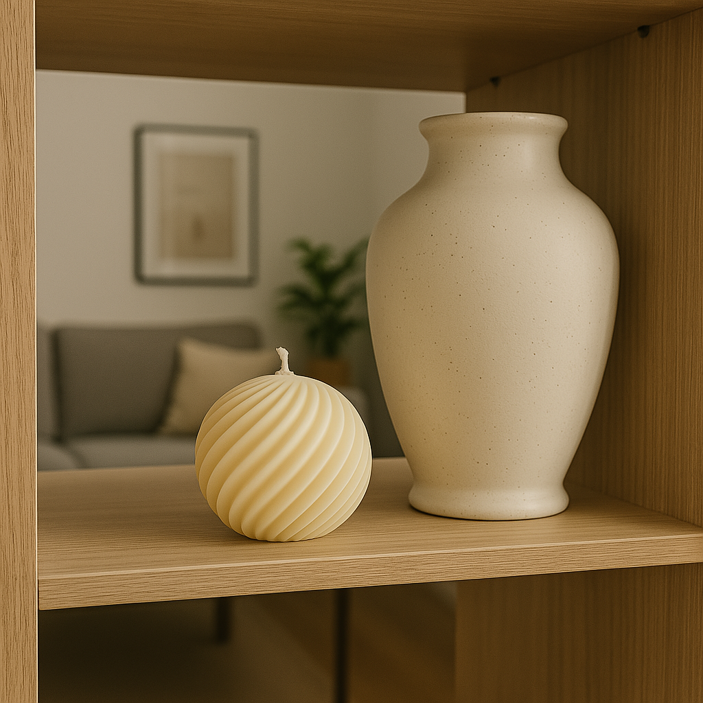 Swirl Kugelkerze Standkerze Floma Candel & more