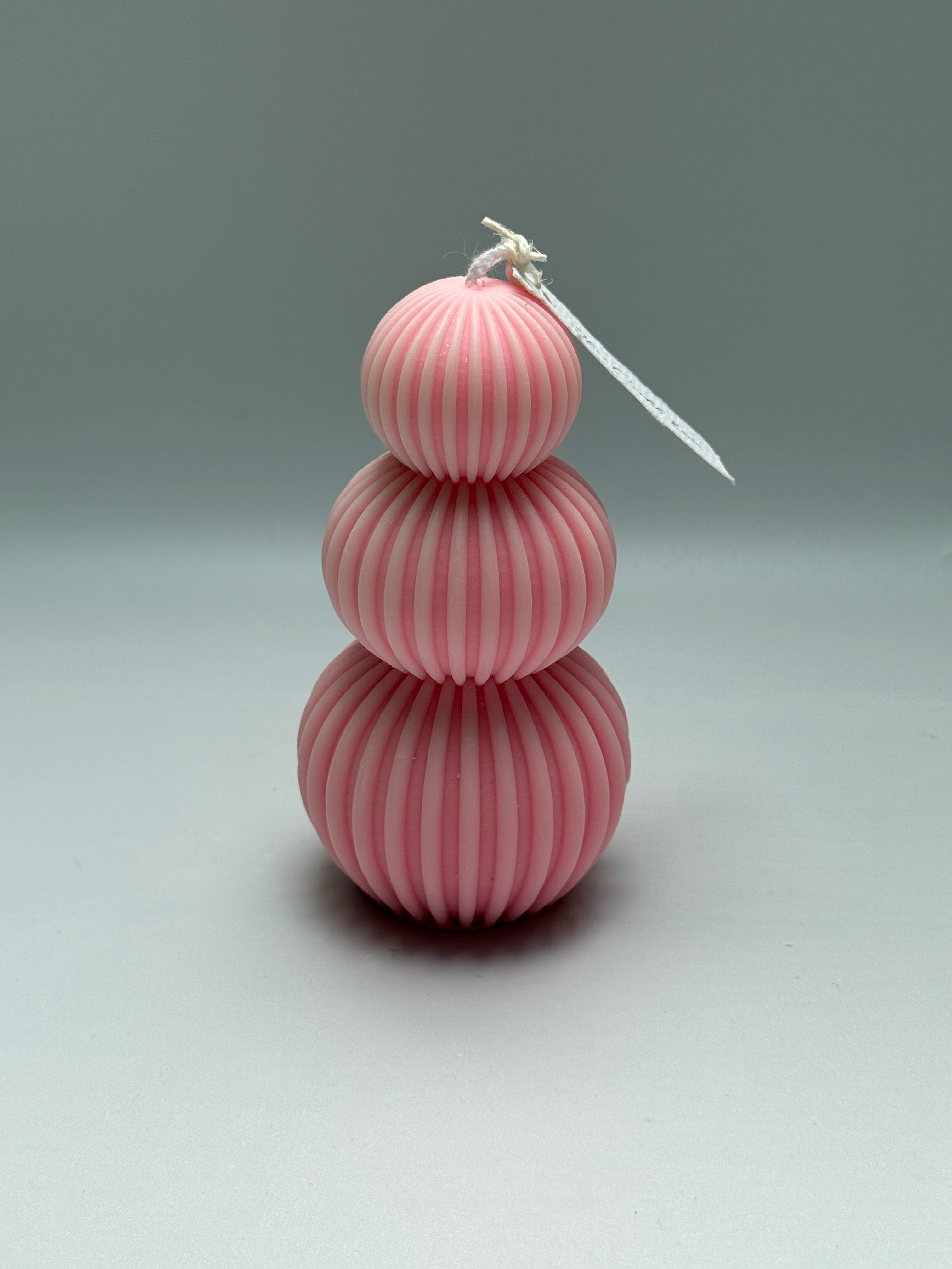 Ribbad Kerze Standkerze Floma Candel & more Rosa