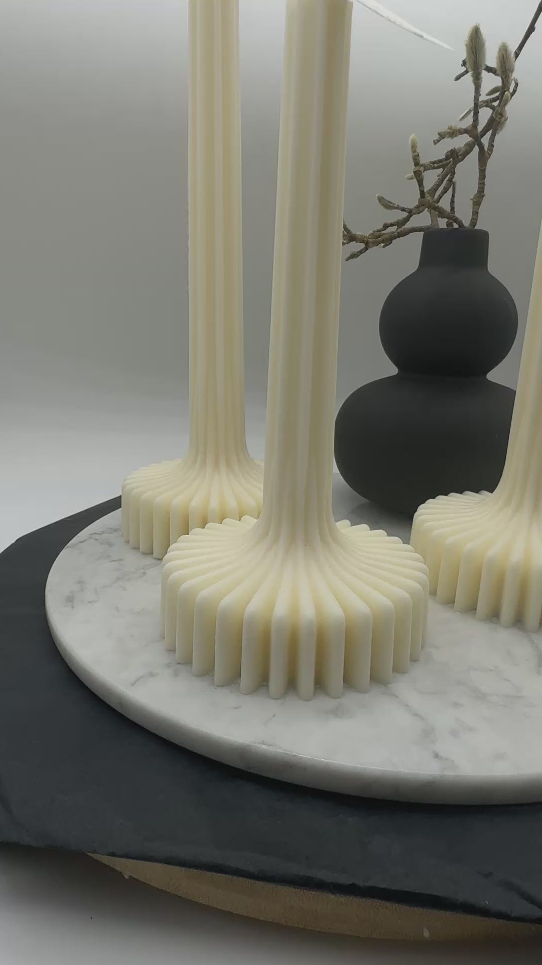 Flynn 3er Kerzen Set Standkerze Floma Candel & more